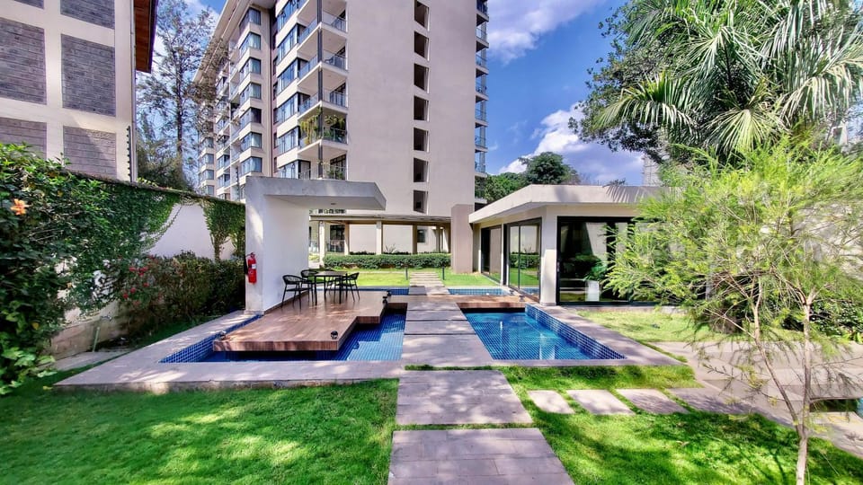 Garden, Garden view, Swimming pool