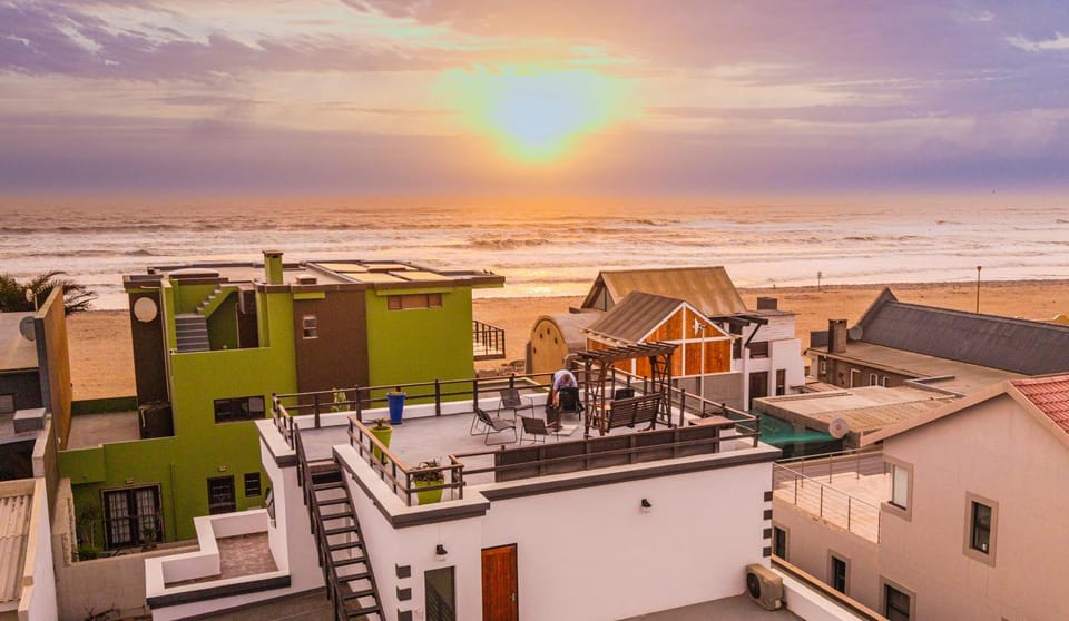 Beach Terrace at Starfish 42 House in Namibia