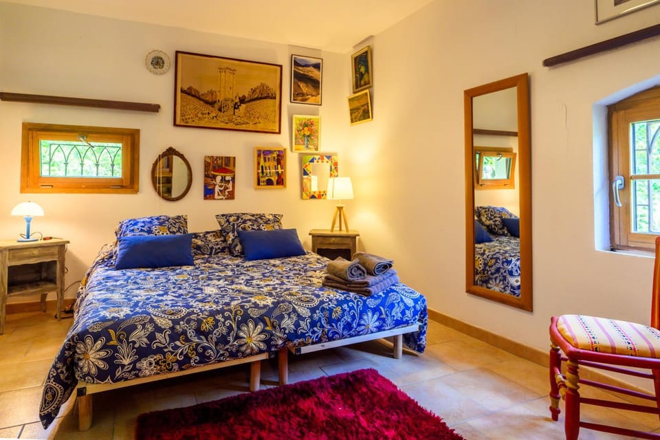 Bed, Night, Bedroom