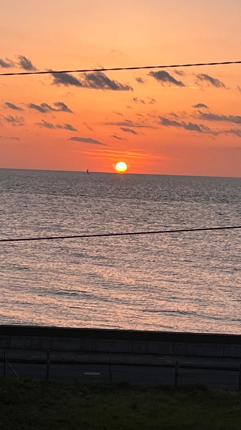 Sea view, Sunset