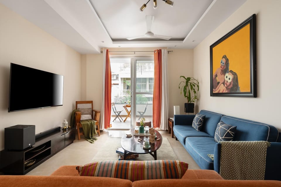 Communal lounge/ TV room, TV and multimedia, Balcony/Terrace, Living room, Seating area