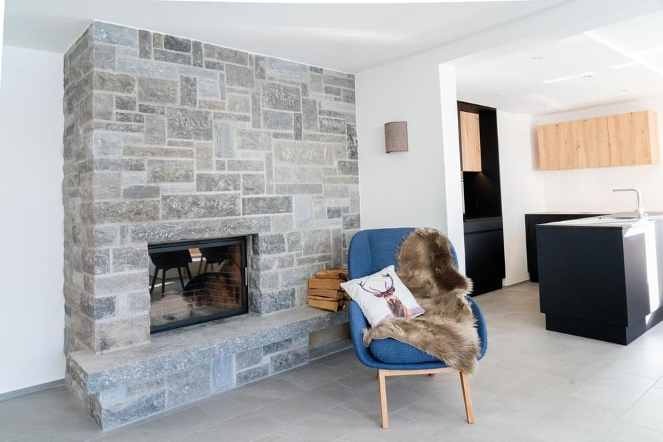 Living room, kitchen