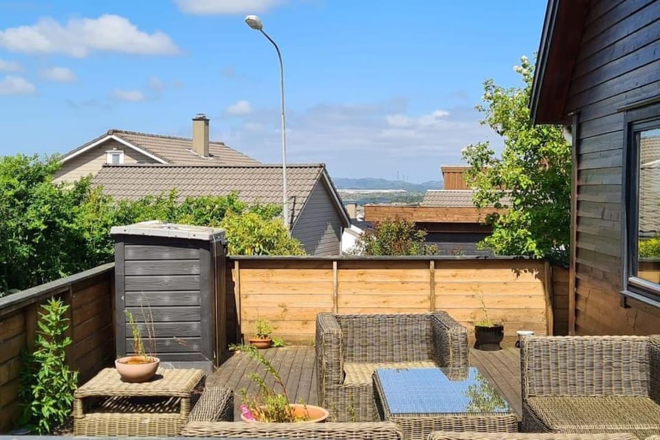 Comfortable house with balcony&Terrace and view House in Rogaland