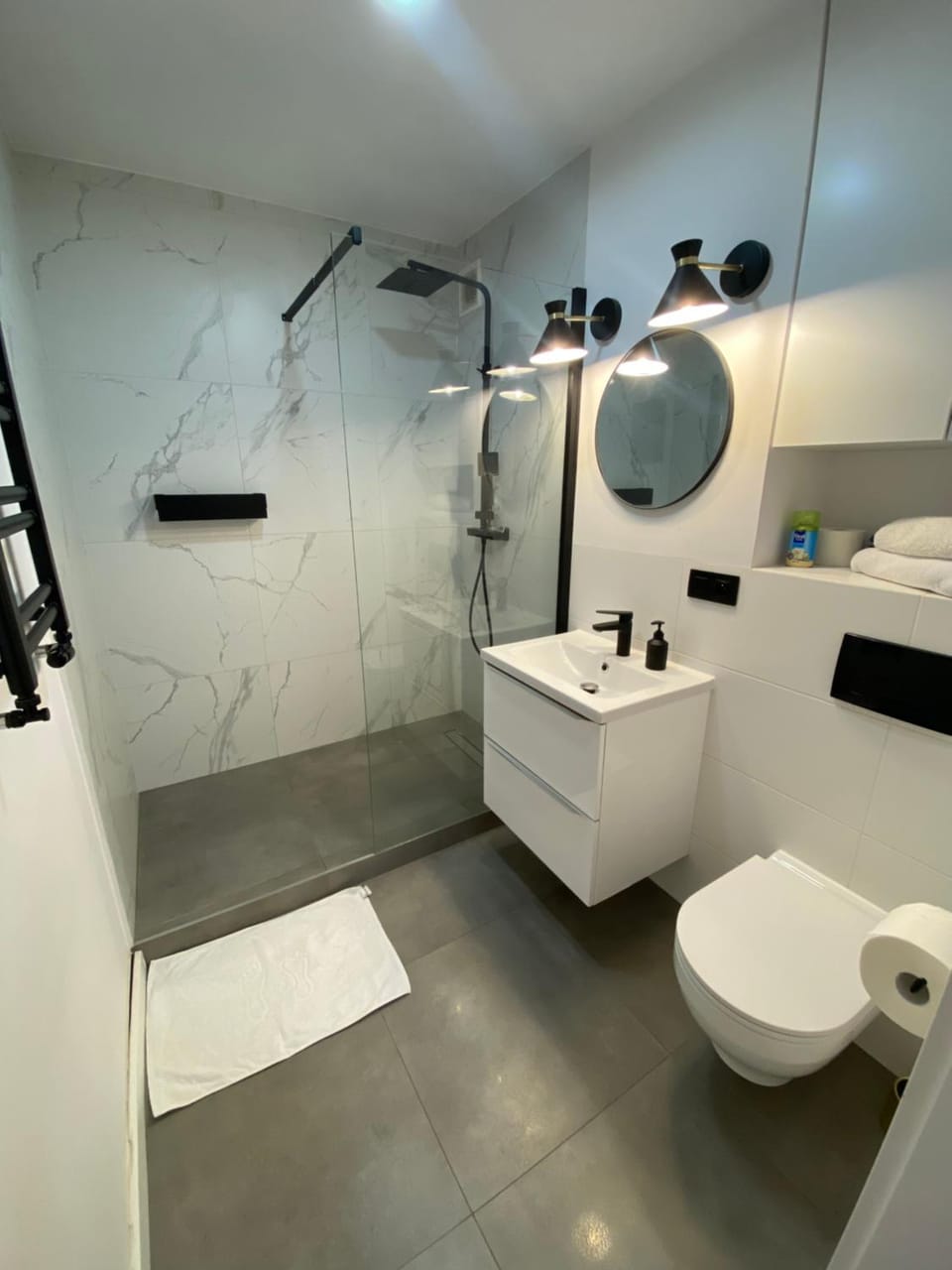 Shower, Toilet