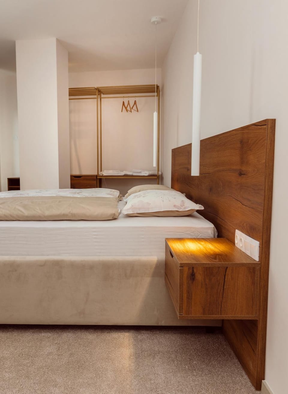 Bed, Photo of the whole room, Bedroom, wardrobe