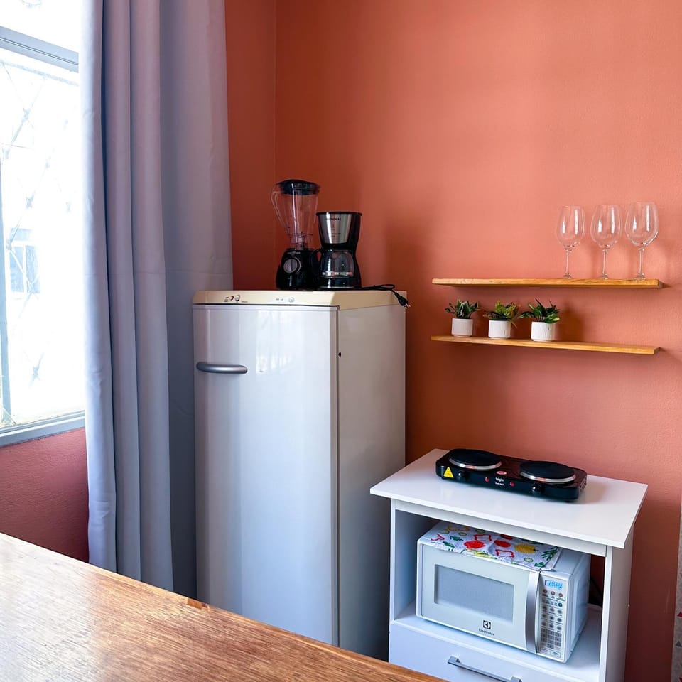 Coffee/tea facilities, Kitchen or kitchenette, minibar, stove