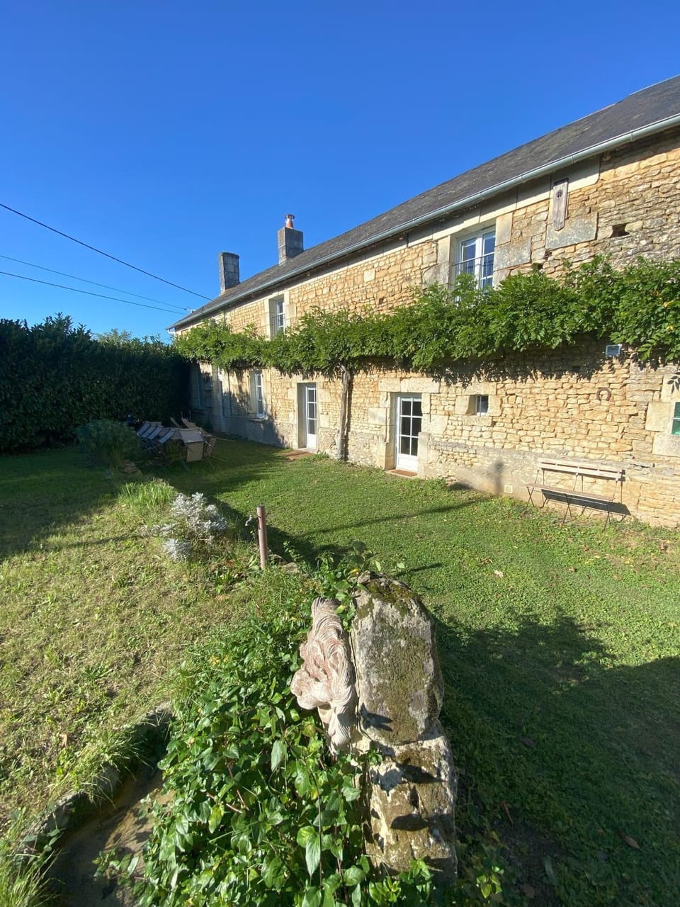 Property building, Spring, Day, Garden, Garden view