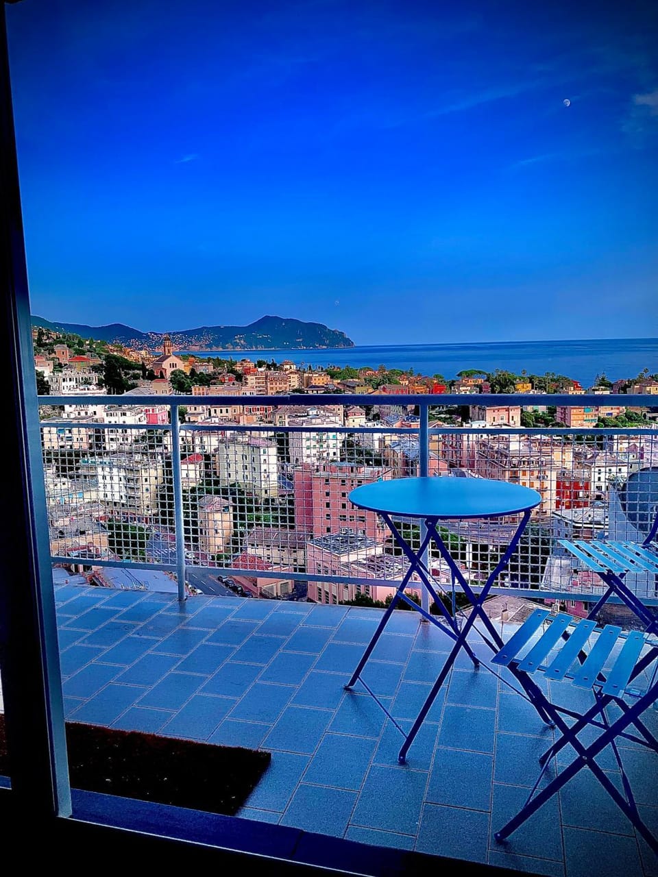 Natural landscape, View (from property/room), Balcony/Terrace, City view, Sea view