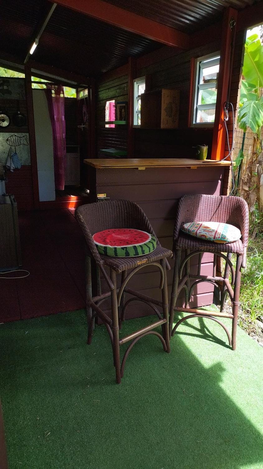 Petite Maison Atypique En Bois House in Réunion