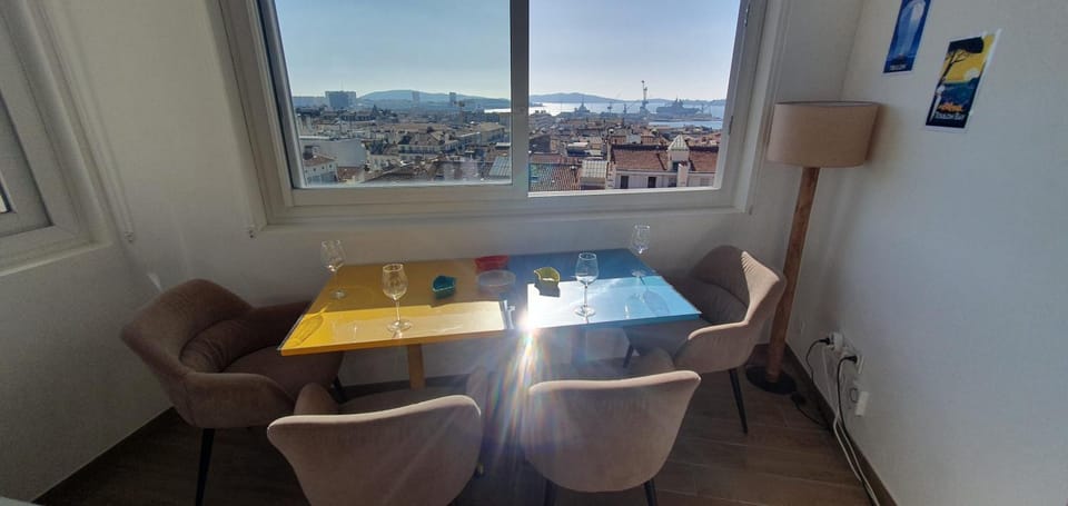 Living room, Seating area, Dining area, Mountain view, Sea view