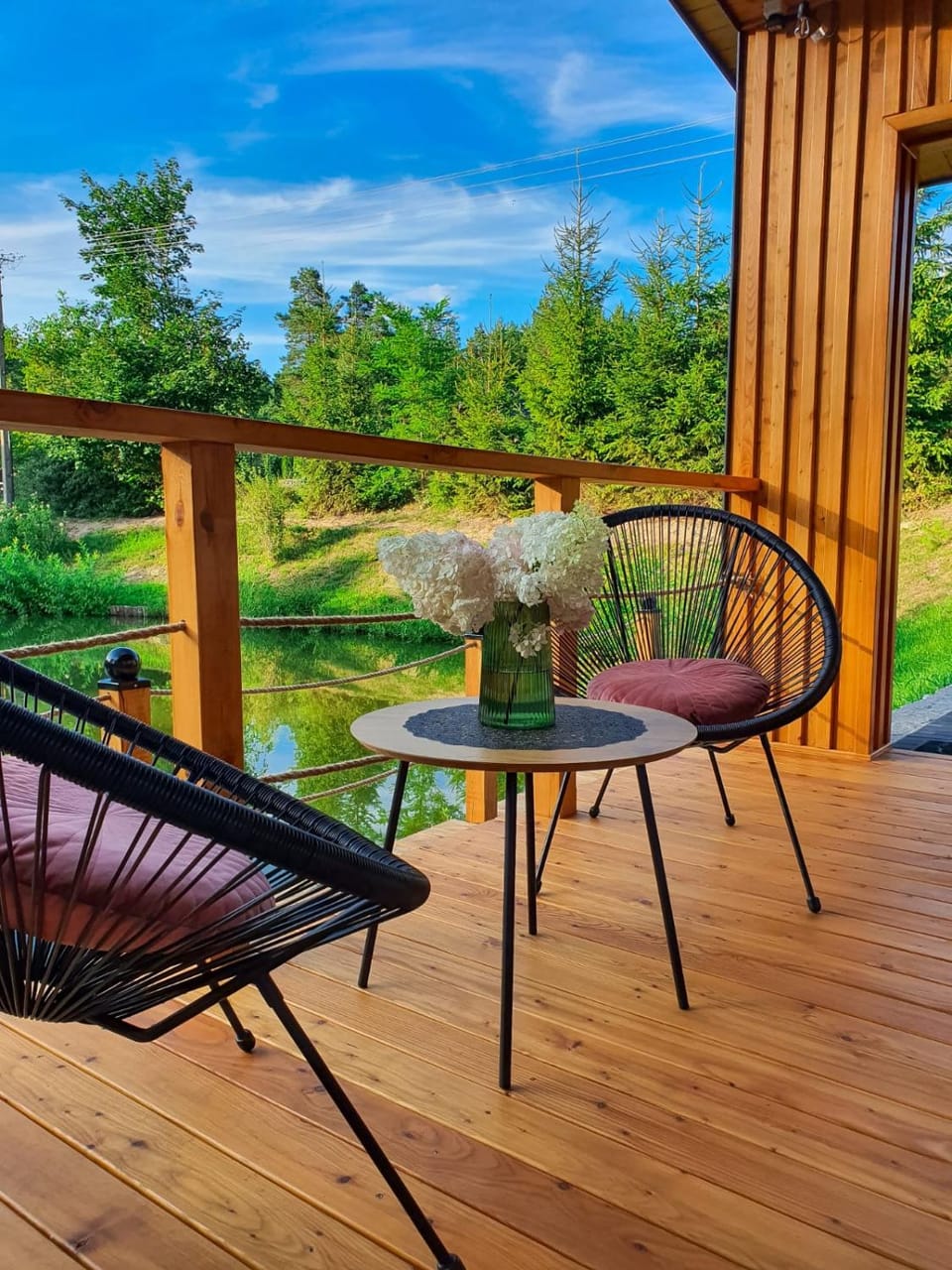 Natural landscape, Balcony/Terrace, Garden view