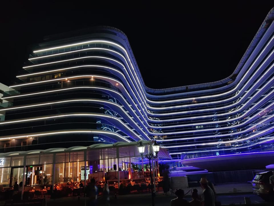 Property building, Night