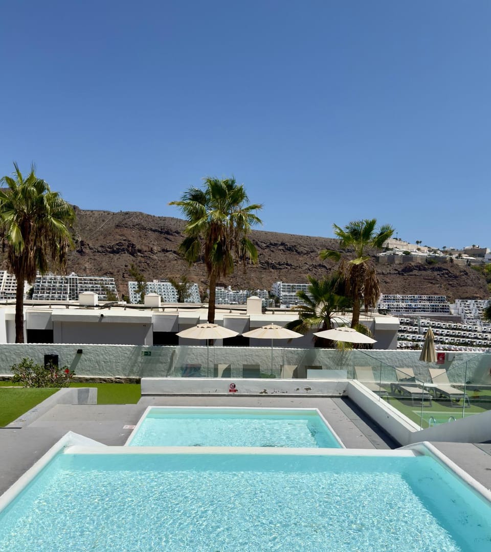 Natural landscape, Pool view, Swimming pool