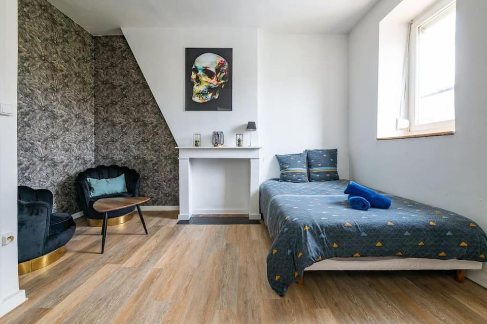 Les Appart'Hôtels Du Calaisis - 201 Skully - Hyper centre & Proche plage Apartment in Calais