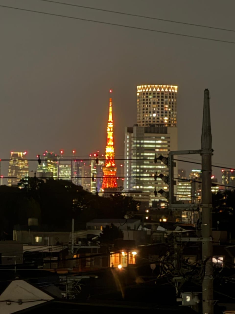 Night, City view