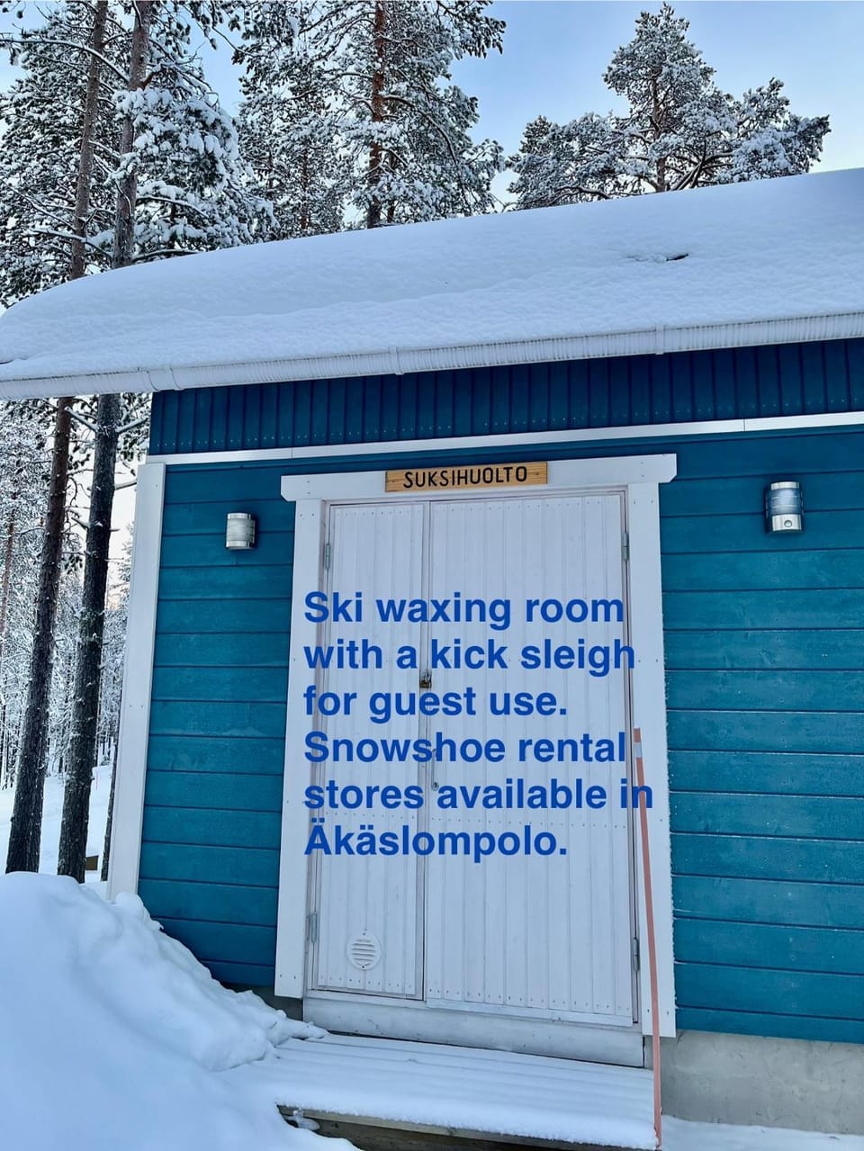 Winter, Area and facilities