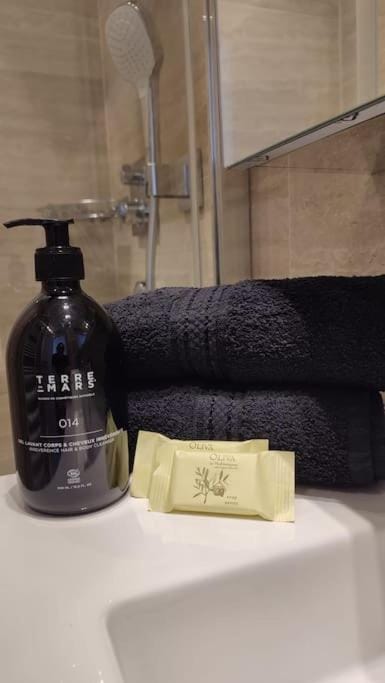 Studio rénové, vue dégagée et arborée, 700m plage Apartment in Cannes