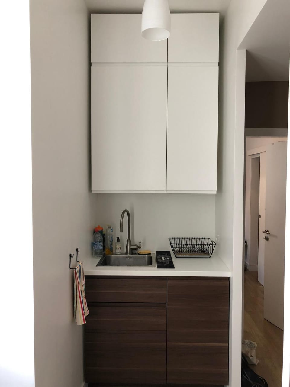 Kitchen or kitchenette, Living room