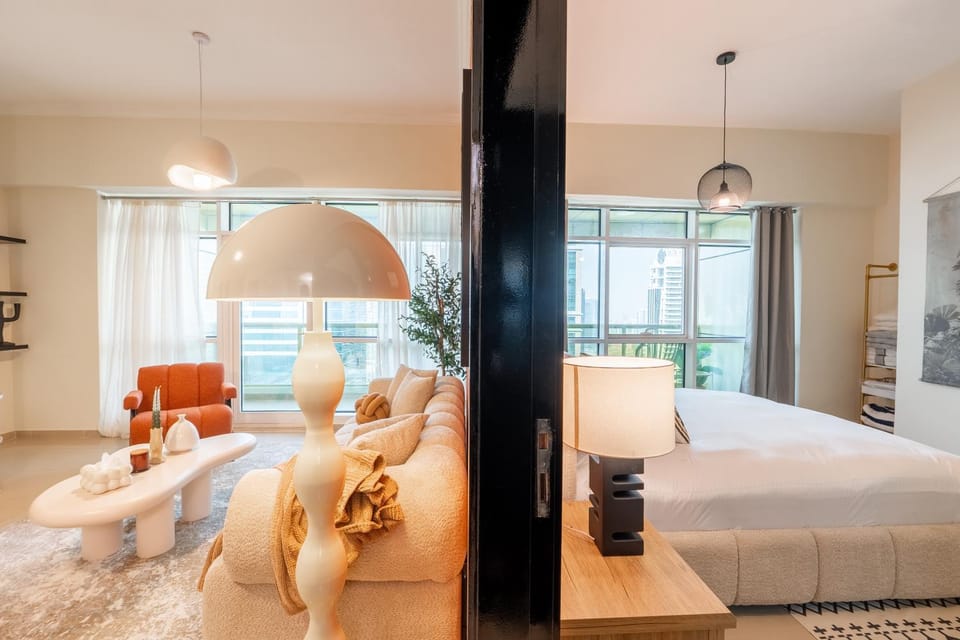 Living room, Bedroom