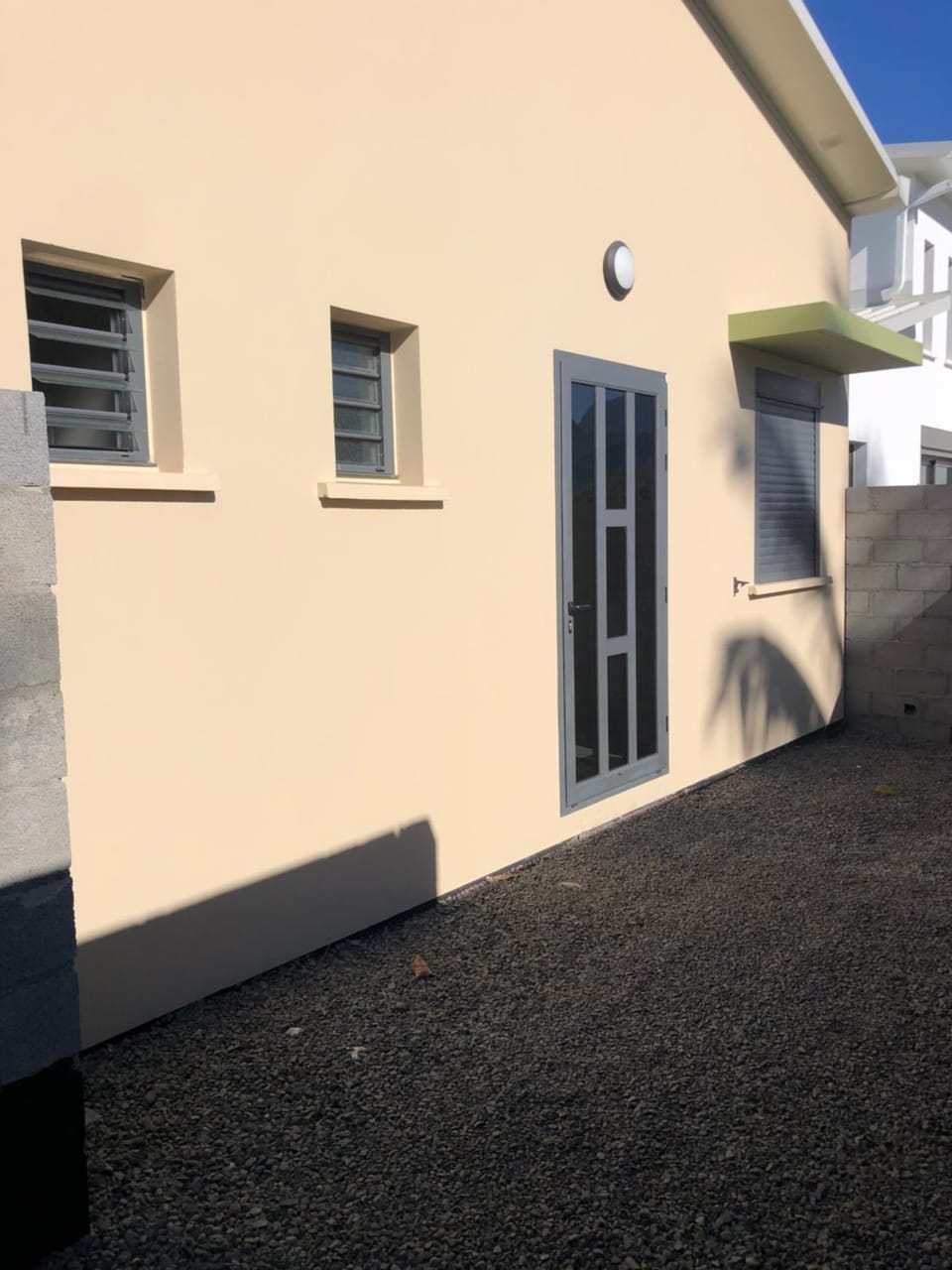 Property building, Garden view