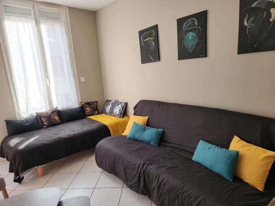 RDC 1 chambre-centre-ville-terrasse Apartment in Grand Est