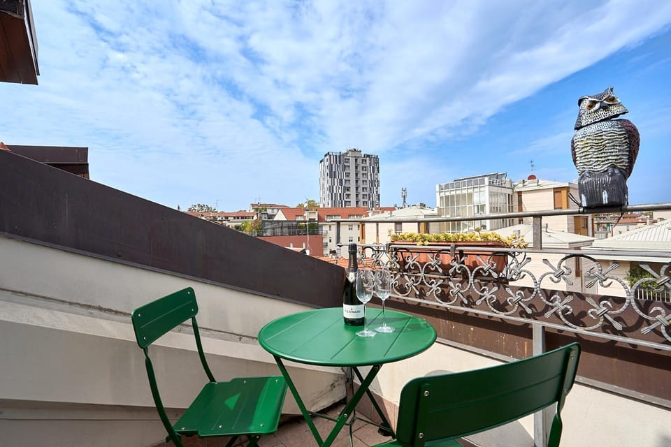 Patio, Day, View (from property/room), Balcony/Terrace, Balcony/Terrace, Dining area, City view