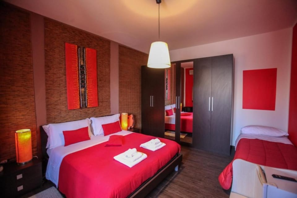 Property building, Living room, Bedroom