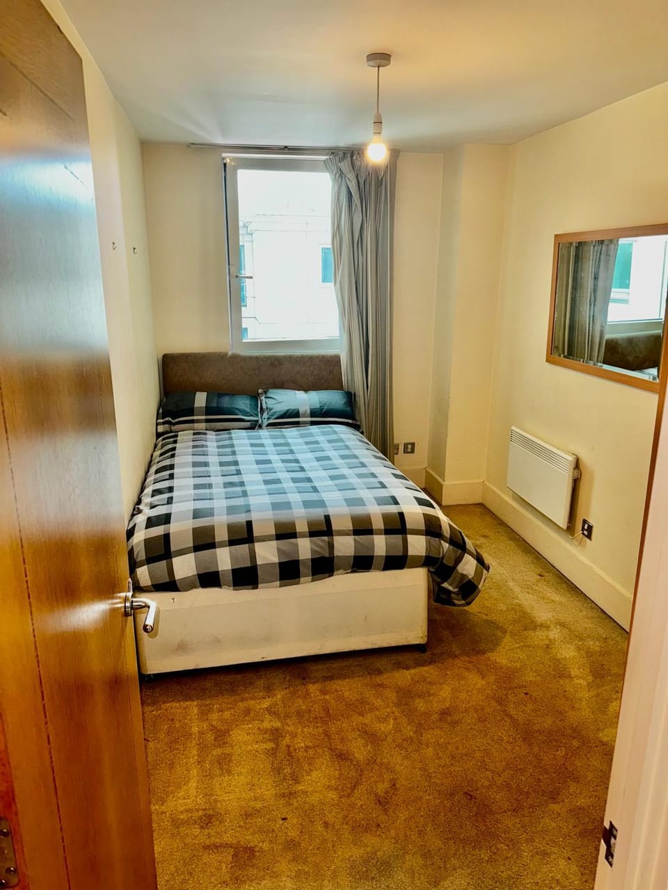 Bed, Photo of the whole room, Bedroom, wardrobe