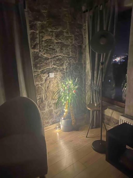 Stone Studio with Beautiful View in heart of İzmir Apartment in Izmir