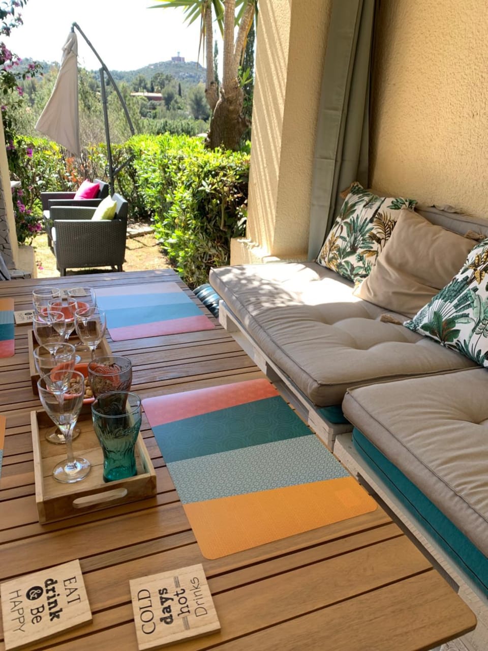 Patio, Garden, View (from property/room), Balcony/Terrace, Seating area, Dining area, Sea view