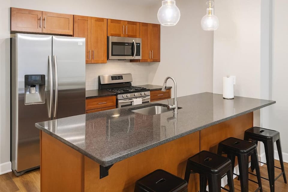 Modern Luxe Suite Rock Hall, Stadiums, Casino Apartment in Cleveland Heights