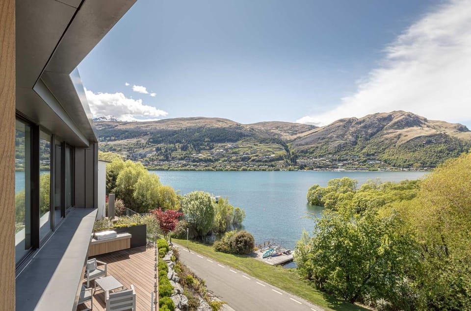 Property building, Lake view, Mountain view