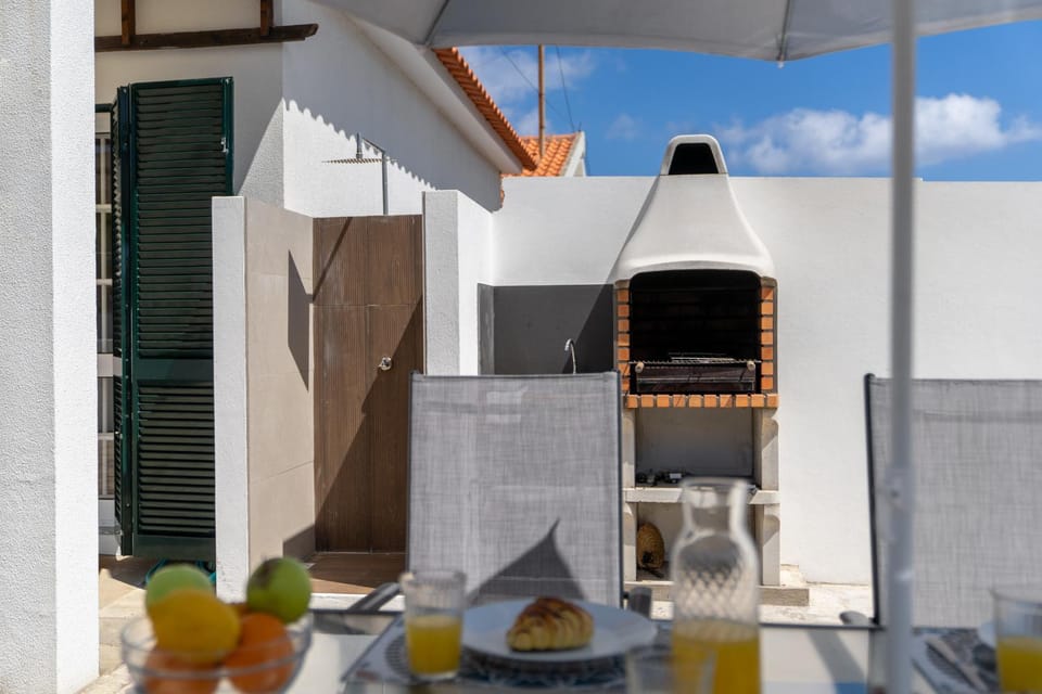 Property building, Patio, BBQ facilities, Seating area