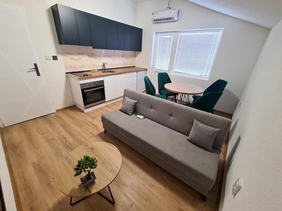 TV and multimedia, Kitchen or kitchenette, Living room, Seating area, Dining area, air conditioner