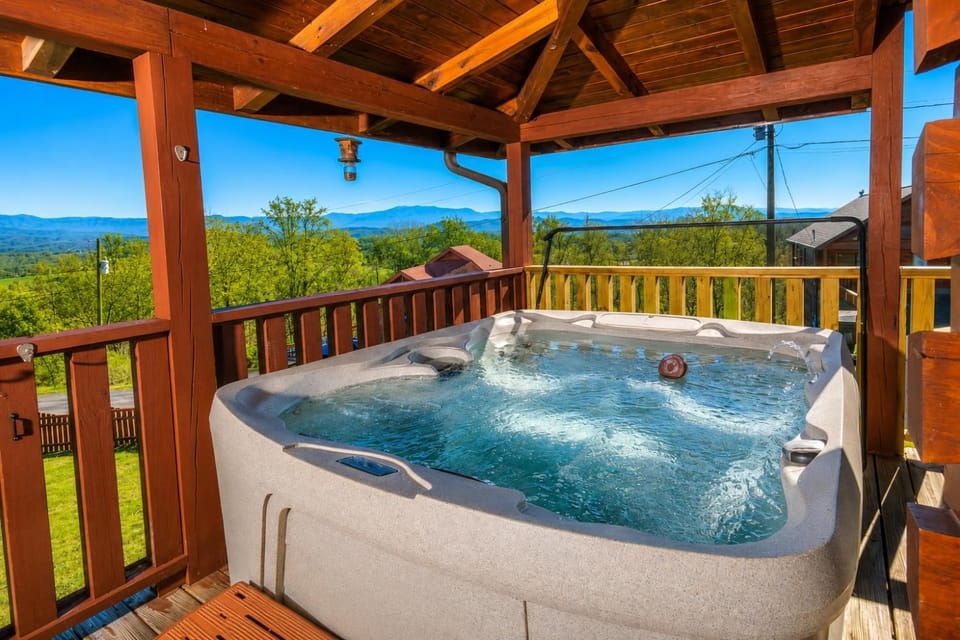 Deer Lodge Putt, Play & Take in the Views Chalet in Sevier County