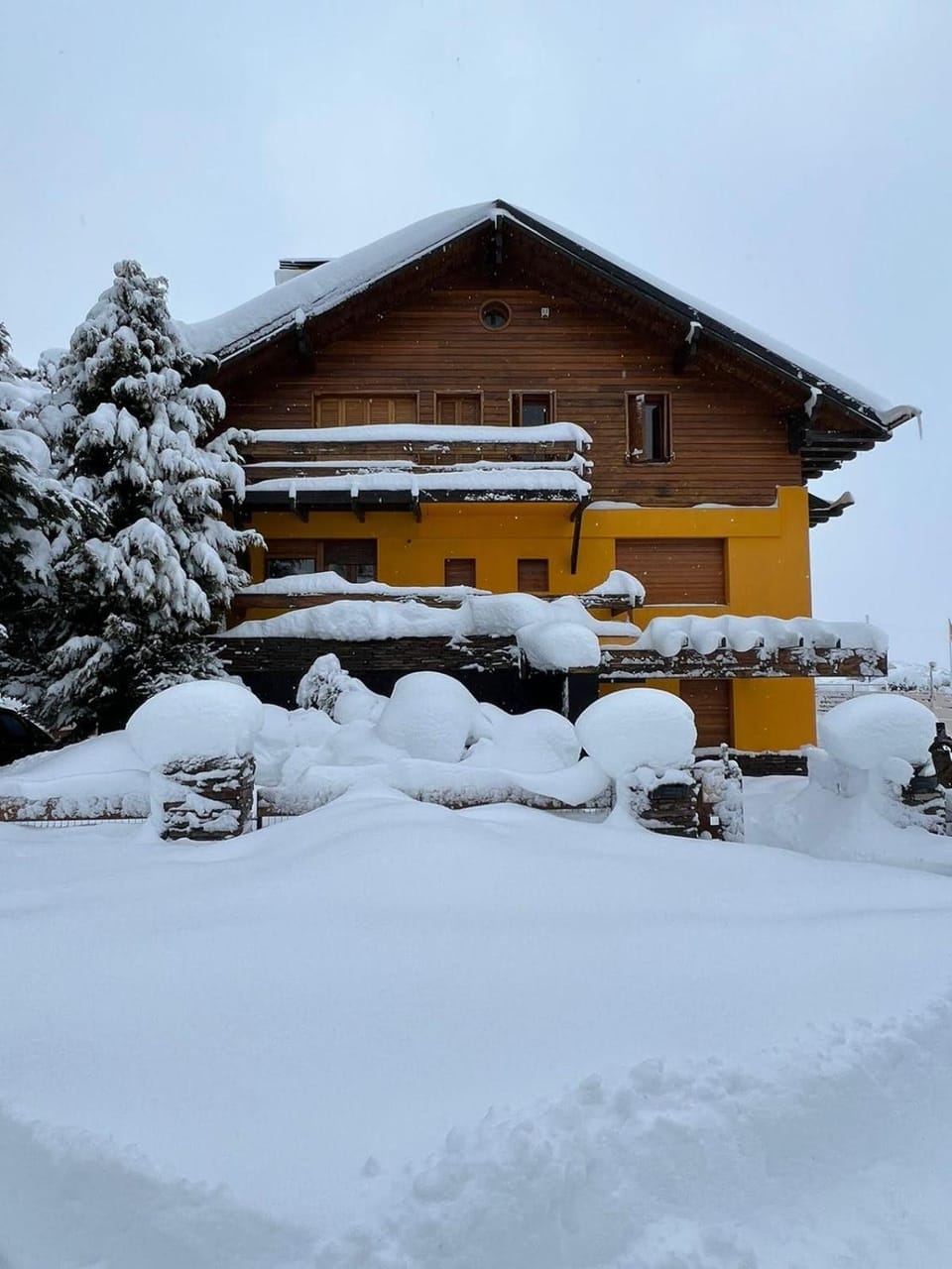 Property building, Day, Natural landscape, Winter