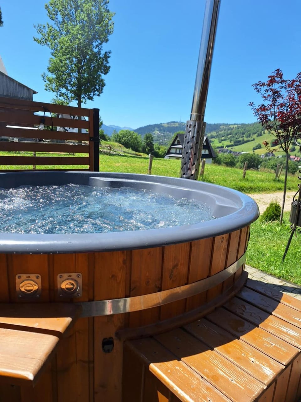 Day, Natural landscape, Hot Tub, Mountain view