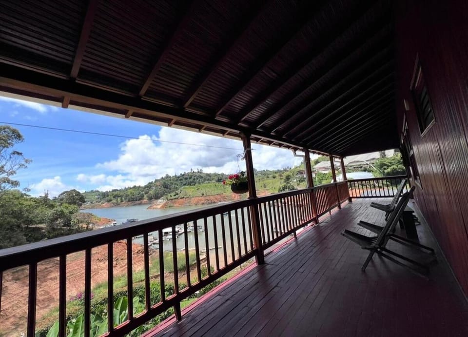 Day, Natural landscape, View (from property/room), Balcony/Terrace, Lake view, Mountain view, River view