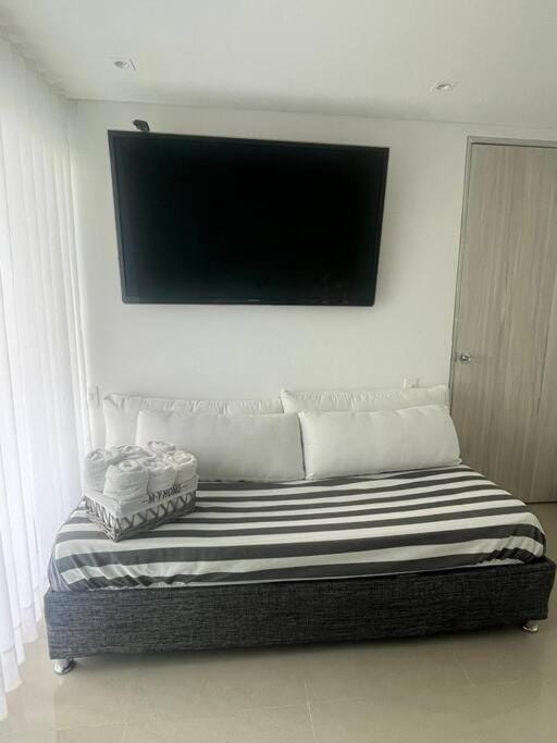 Bed, TV and multimedia
