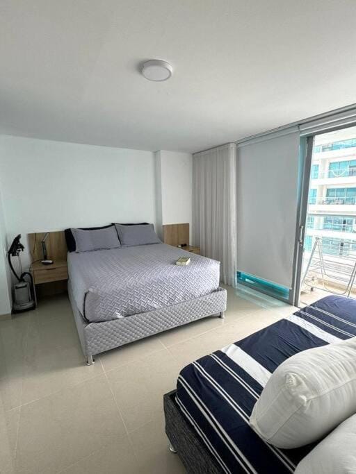 Bed, Balcony/Terrace, Photo of the whole room, Bedroom
