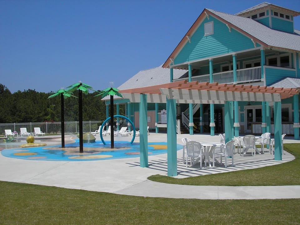 Children play ground, Decorative detail, Aqua park, Swimming pool