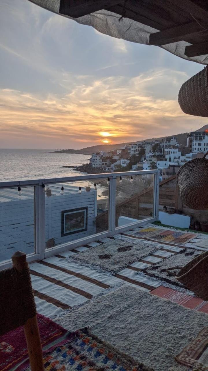 Natural landscape, View (from property/room), Balcony/Terrace, Sea view, Sunrise, Sunset