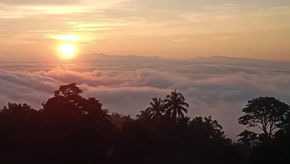 Mountain view, Sunset