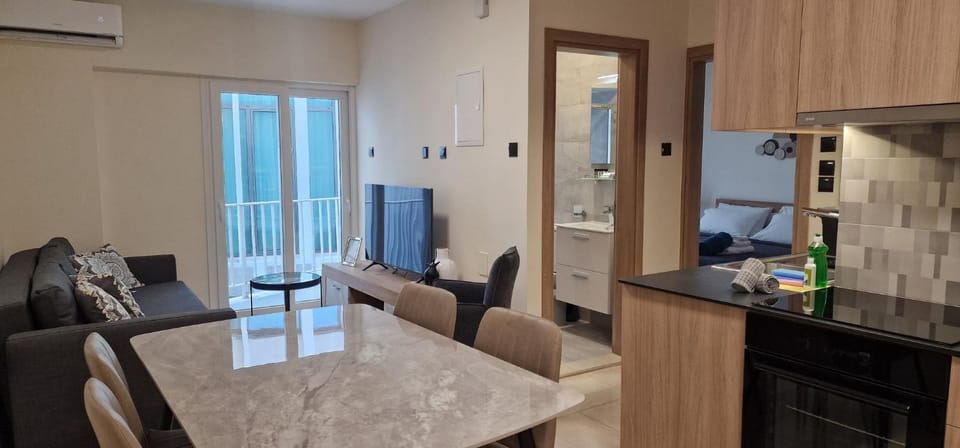 75 Prokymea- Steps from the Sea, Downtown, Balcony Apartment in Limassol City