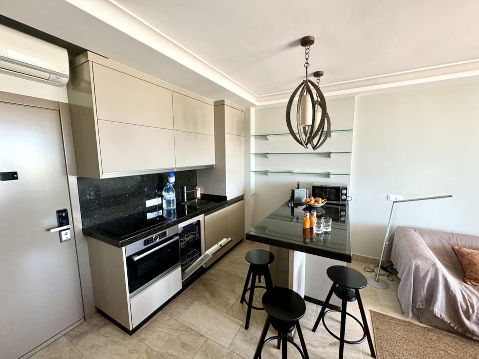 Kitchen or kitchenette, stove, stove, washing machine, kitchen