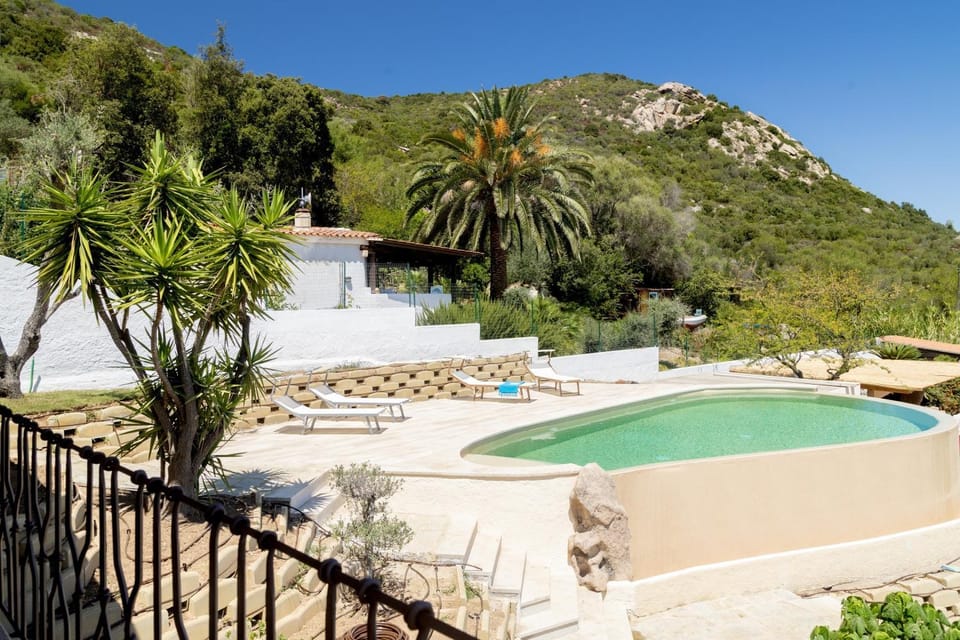 Property building, Living room, Swimming pool