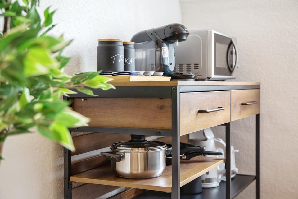 Coffee/tea facilities, Kitchen or kitchenette, Food and drinks, Food, toaster