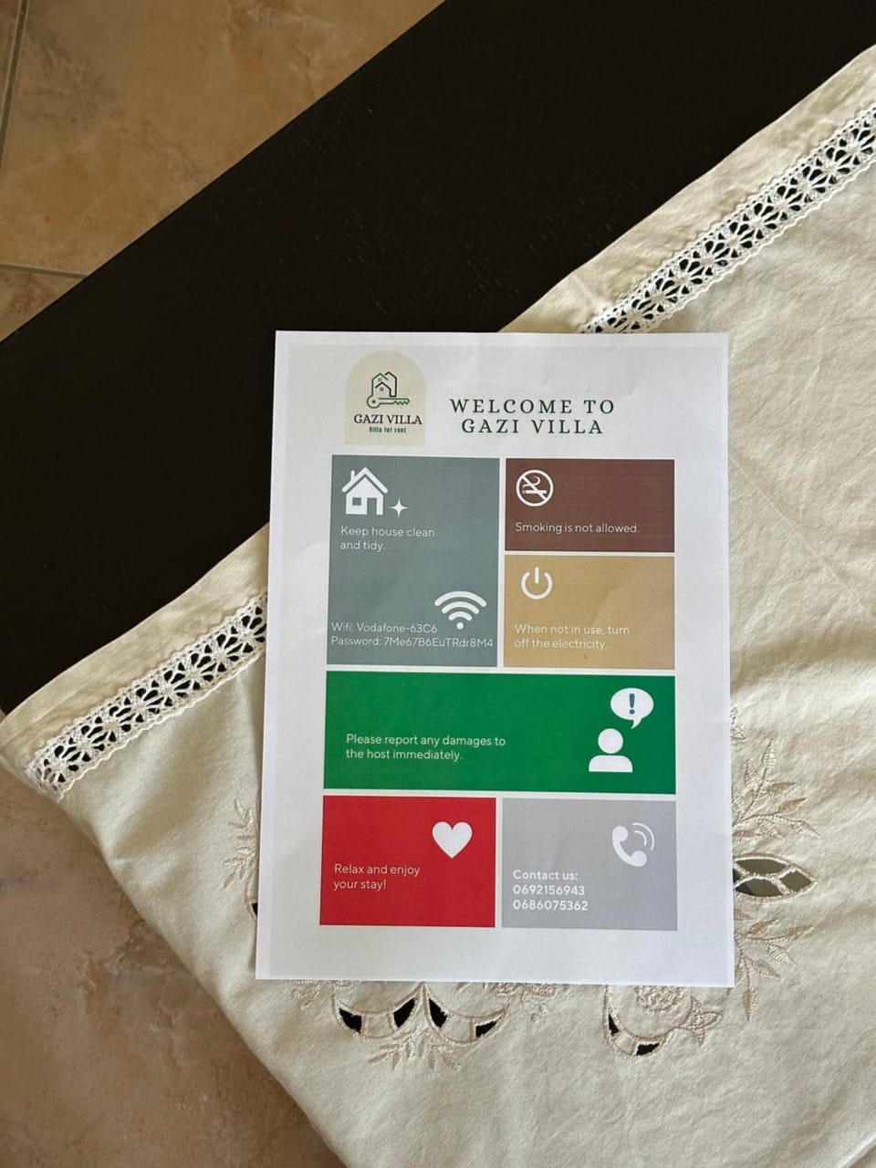 Property logo or sign, Text overlay