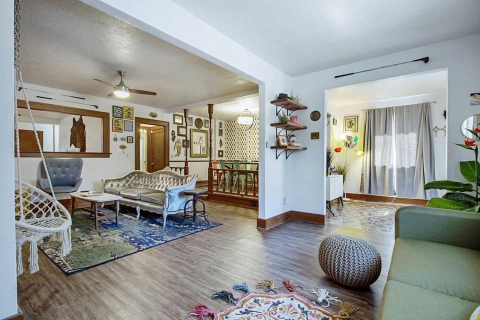Eccentric Escape-hop skip jump to Plaza District Apartment in Oklahoma City