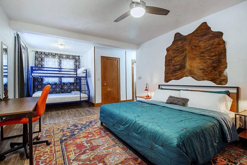 Eccentric Escape-hop skip jump to Plaza District Apartment in Oklahoma City
